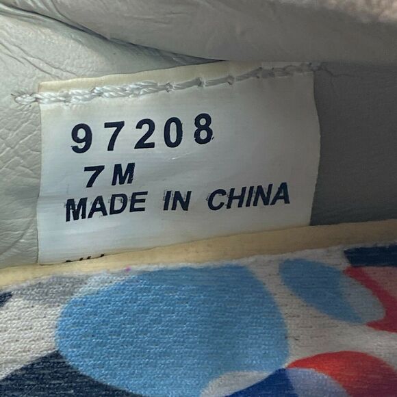 Footjoy LoPro Lace Up Athletic Golf Shoe Womens Size 7 97208 White Tan Leather - Picture 8 of 9